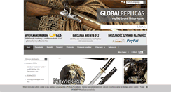Desktop Screenshot of globalreplicas.com